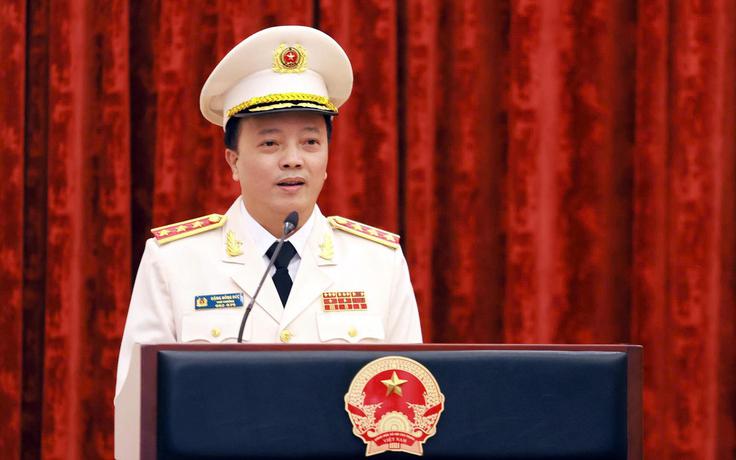 Thứ trưởng Bộ Công an Đặng Hồng Đức được thăng cấp bậc hàm thượng tướng