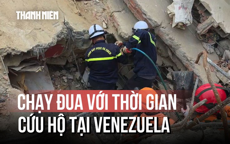 Xúc động: Chàng trai Venezuela cảm ơn bộ đội Việt Nam tìm thấy mẹ trong đống đổ nát