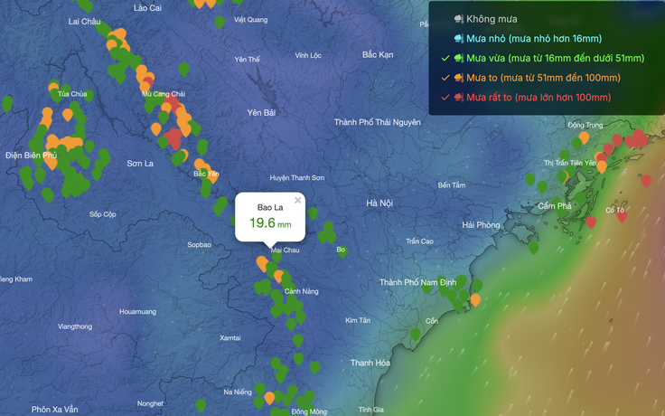 5 tỉnh mưa lớn sau bão số 1, nguy cơ lũ quét, sạt lở đất