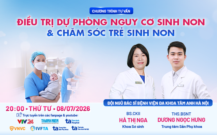 Dự phòng nguy cơ sinh non và chăm sóc trẻ sơ sinh đúng cách