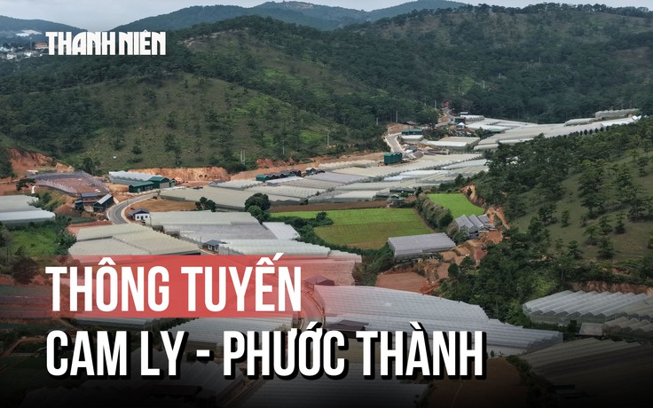 Cận cảnh tuyến đường Cam Ly - Phước Thành về đích sau khi gỡ nút thắt mặt bằng