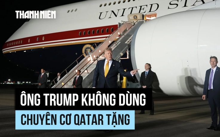 Ông Trump bất ngờ đổi chuyên cơ sau khi dự hội nghị NATO
