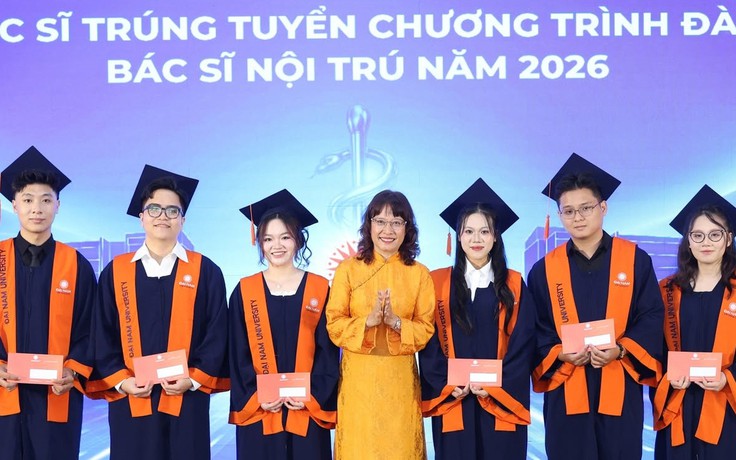 Trường ĐH Đại Nam tổ chức lễ tốt nghiệp cho khóa bác sĩ đầu tiên