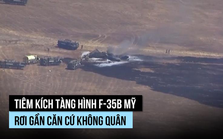 Thủy quân lục chiến Mỹ mất một F-35B trong vụ rơi gần căn cứ