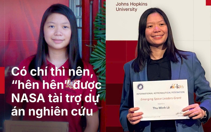Cựu VASer học vượt cấp tại Mỹ, được NASA tài trợ dự án nghiên cứu tiến sĩ