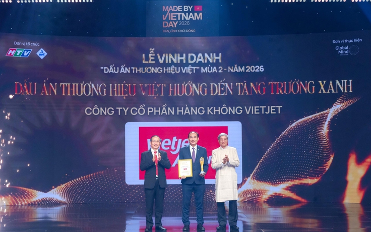 Vietjet với ‘Dấu ấn thương hiệu Việt hướng đến tăng trưởng xanh’