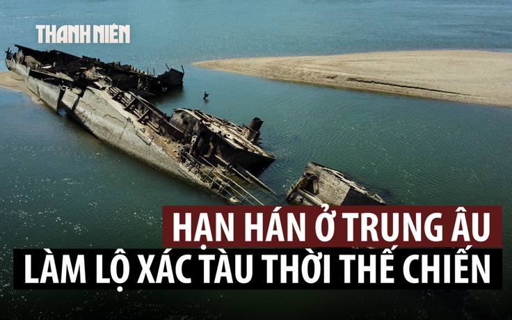 Xương voi ma mút, đạn pháo, chiến hạm: tàn tích bất ngờ trên đáy sông cạn nước