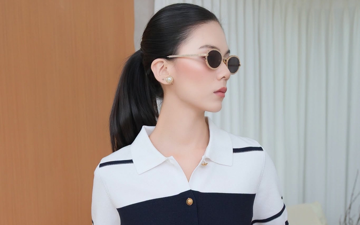 Cách phối cặp đôi áo polo và quần jeans đơn giản mà sang trọng