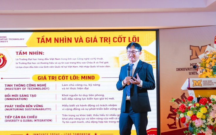 Trường ĐH Công nghệ Miền Đông có hiệu trưởng mới là giáo sư cơ học