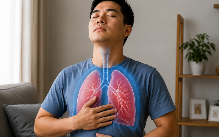 Qua tuổi 40: 4 việc nên làm mỗi ngày để phổi khỏe