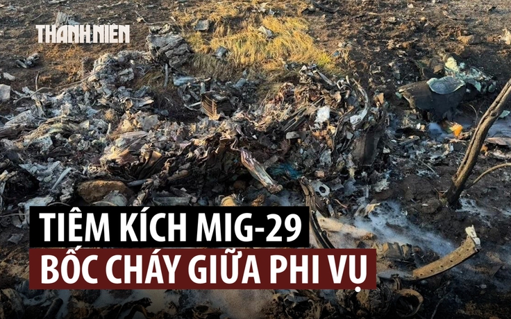 Ukraine mất thêm chiến đấu cơ MiG-29