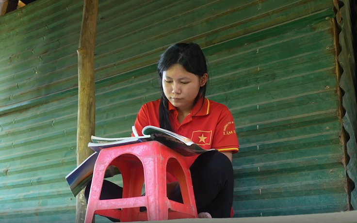 Lê Thúy, Nguyễn Trần Trung Quân giúp cô bé 14 tuổi nuôi ước mơ đến trường