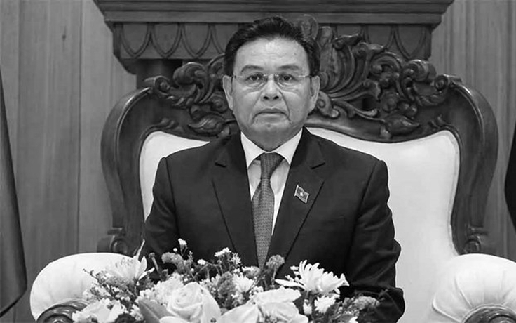 Chủ tịch Ủy ban T.Ư MTTQ Việt Nam điện chia buồn Chủ tịch Quốc hội Lào từ trần