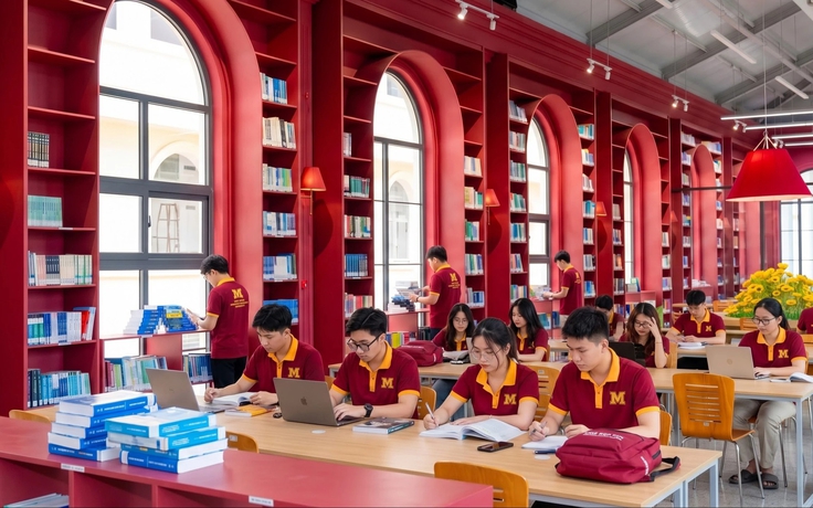 Trường đại học ở Đồng Nai khánh thành thư viện hơn 1.000 m2