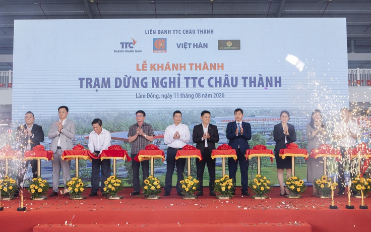Khánh thành trạm dừng nghỉ TTC Châu Thành trên cao tốc Vĩnh Hảo - Phan Thiết