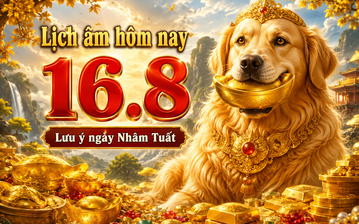 Lịch âm hôm nay 16.8: Chú ý ngày Nhâm Tuất