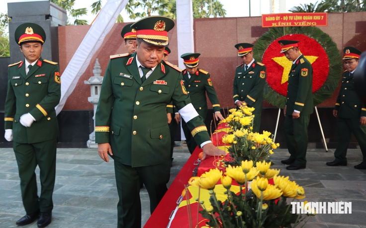 Đồng Nai: Trang trọng lễ truy điệu, an táng 29 hài cốt liệt sĩ