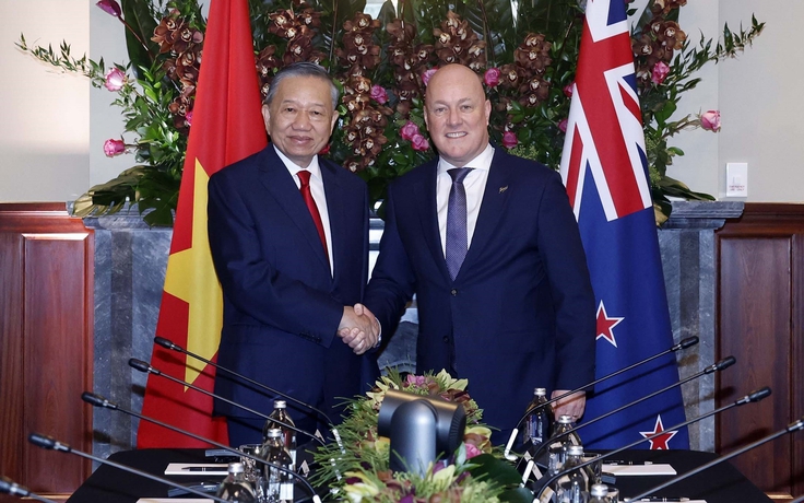 Tổng Bí thư, Chủ tịch nước Tô Lâm hội đàm với Thủ tướng New Zealand