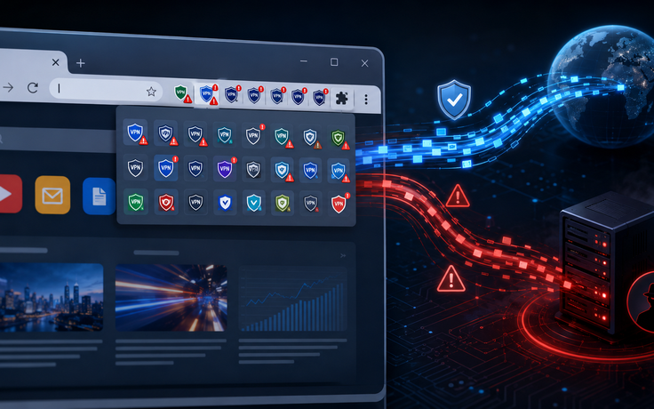 Người dùng Chrome cần cẩn thận với hàng trăm tiện ích VPN giả mạo