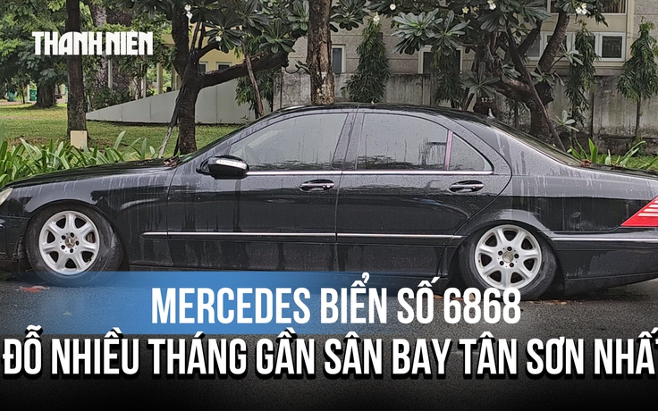 Mercedes biển số 6868 đỗ nhiều tháng gần sân bay Tân Sơn Nhất, chủ xe đâu?