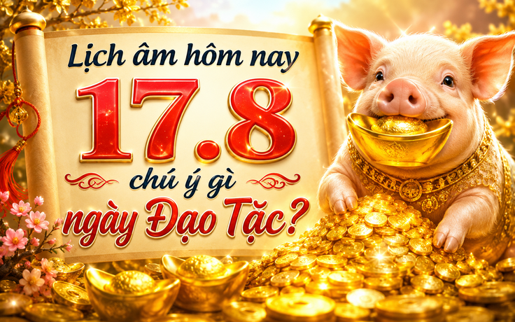 Lịch âm hôm nay 17.8: Ngày Đạo Tặc, cần lưu ý gì?
