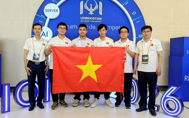 Thi Olympic tin học quốc tế 2026: Việt Nam nằm trong nhóm 8 quốc gia dẫn đầu