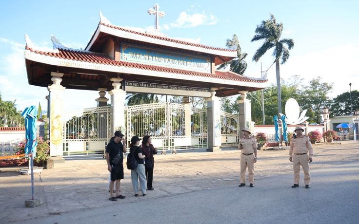 Công an tỉnh Quảng Trị đảm bảo an ninh hành hương Đức Mẹ La Vang