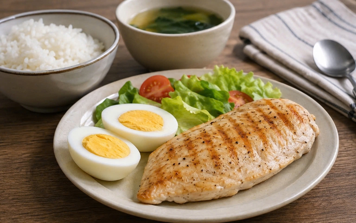 Thịt gà hay trứng: Món nào giàu protein, ít calo hơn?
