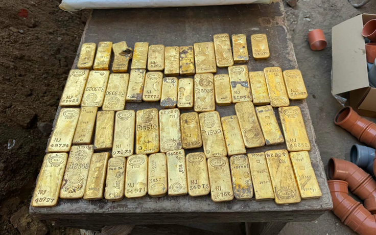 Đào trúng kho báu vàng 10 triệu USD tại công trường Bỉ