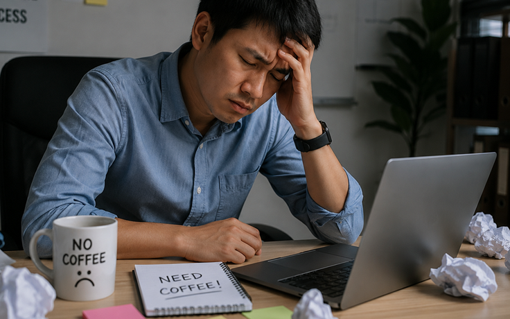 Bỏ cà phê thấy đau đầu, mệt mỏi: Cơ thể đang phụ thuộc caffeine?