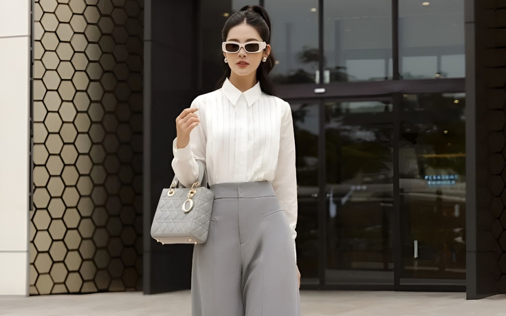 Đánh bay sự đơn điệu cùng thời trang công sở chuẩn thời thượng