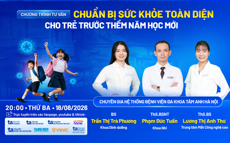 Chuẩn bị sức khỏe toàn diện cho trẻ trước thềm năm học mới