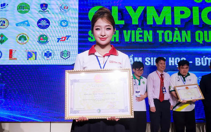 Giọng hát Việt nhí học bác sĩ Răng - Hàm - Mặt DTU giành giải ba Olympic sinh học 2026