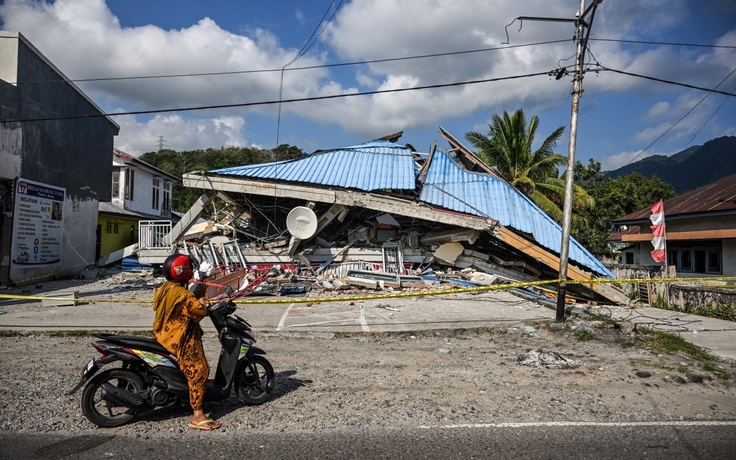 Gần 13.000 người phải rời bỏ nhà cửa sau động đất ở Indonesia