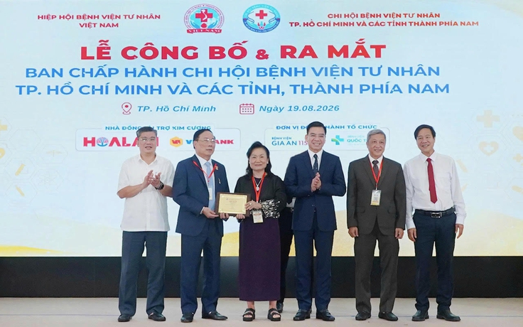 Ra mắt Chi hội Bệnh viện Tư nhân TP.HCM và các tỉnh, thành phía nam