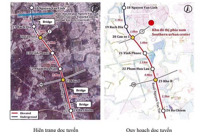 2027 khởi công tuyến metro đầu tiên ở khu Nam TP.HCM, xuyên lòng đất tới trung tâm