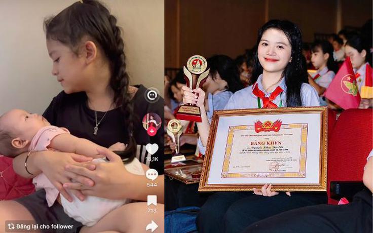 Cô bé hát ví dặm ru em khiến nhiều người xao xuyến là ai?