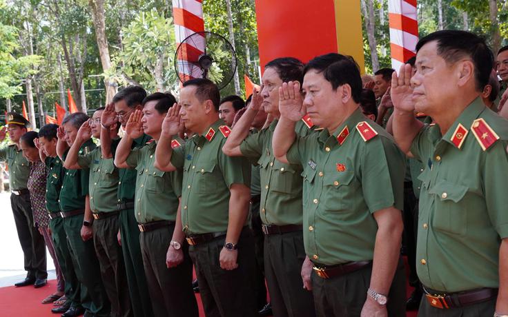 Khánh thành công trình tưởng niệm Đoàn 180 Cảnh vệ tại Tây Ninh