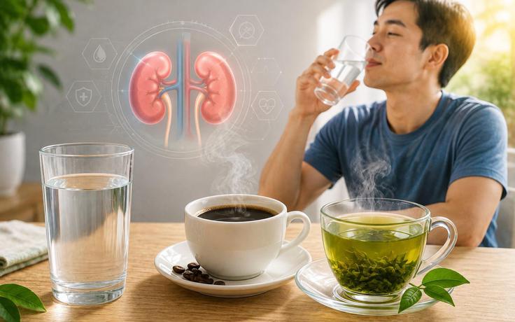 Buổi sáng nên uống gì để hỗ trợ chức năng thận?