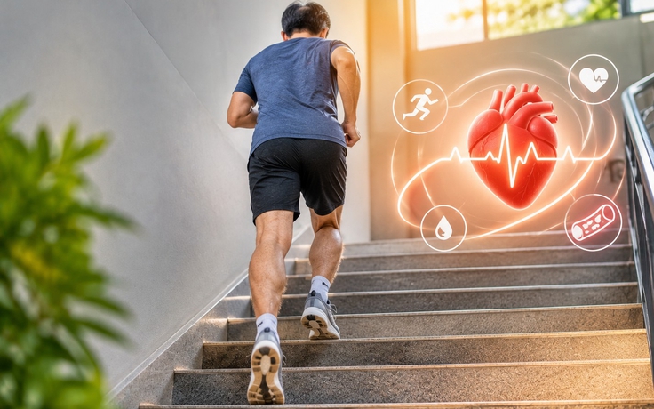 Đi cầu thang mỗi ngày, nghiên cứu phát hiện điều bất ngờ