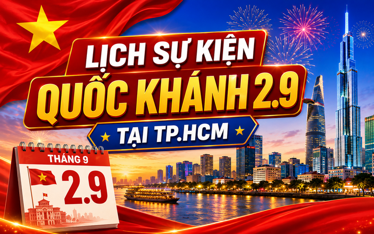 Lịch sự kiện dịp Quốc khánh 2.9 ở TP.HCM: Bắn pháo hoa, biểu diễn nghệ thuật, triển lãm