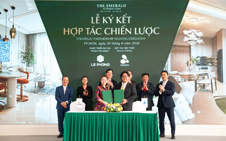 Lê Phong ký kết Anabuki Nhật Bản, nâng chuẩn bàn giao cao cấp The Emerald Garden View