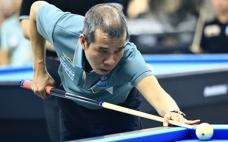 Trần Quyết Chiến sang Bỉ, chinh phục danh hiệu World Cup billiards