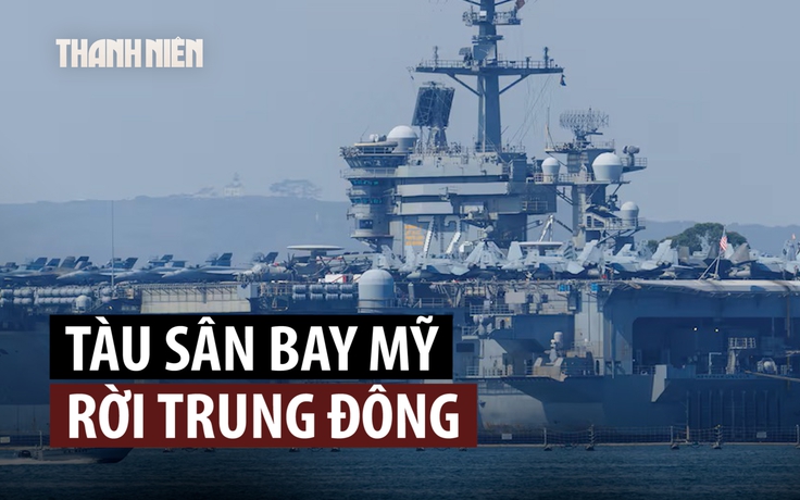Mỹ 'thay ca' tàu sân bay Mỹ ở Trung Đông