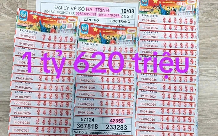 Dãy số giúp nhiều người Đồng Nai trúng 1,62 tỉ xổ số miền Nam đài Sóc Trăng