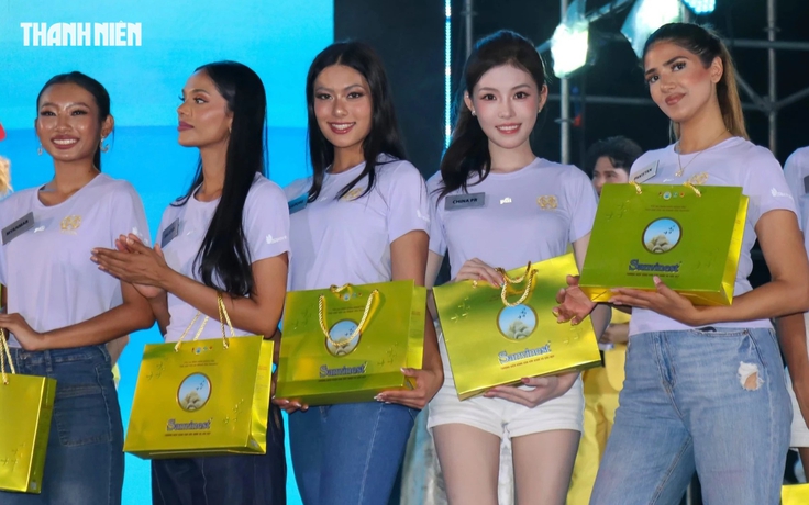 111 thí sinh Miss World lan tỏa tinh thần thể thao tại Nha Trang