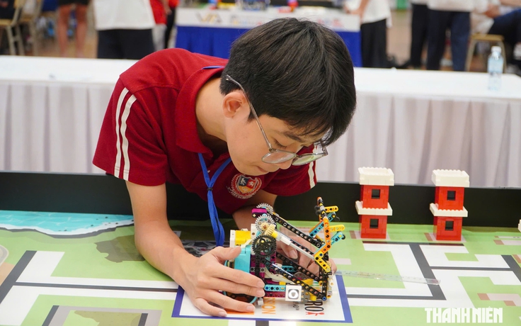 'Đại chiến' robot tại Gia Lai, giành vé thi đấu quốc tế