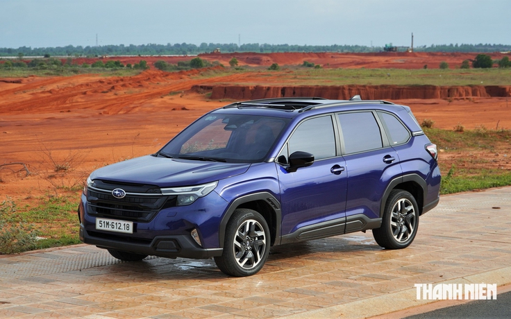 Subaru Forester mới: Chọn bản xăng hay chờ bản hybrid giá trên 1,8 tỉ đồng?