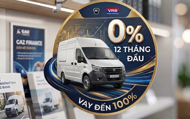 GAZ và VRB triển khai gói vay mua xe với lãi suất 0% trong 12 tháng đầu