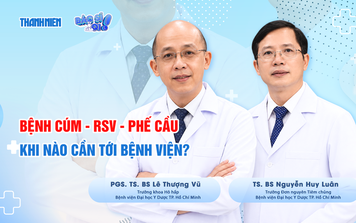 Nghi ngờ mắc bệnh cúm - RSV - phế cầu, khi nào cần đến bệnh viện?